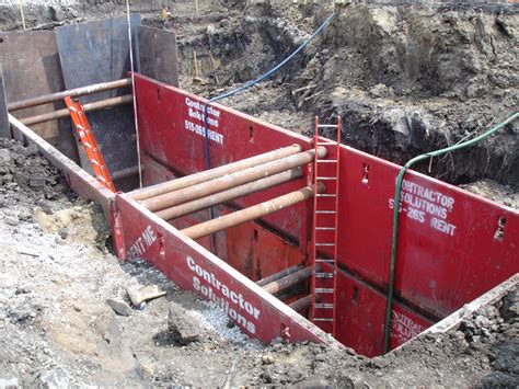 electrical design trench box|trench box vs shoring.